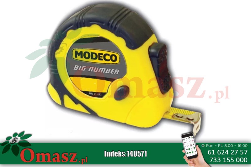Miara zwijana MODECO BIG NUMBER 5m MN-81-165