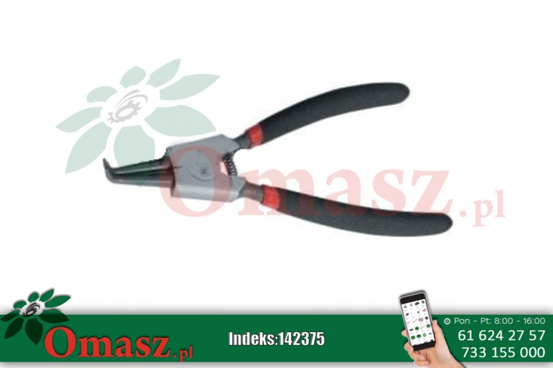 Szczypce 250mm zewnętrzne wygięte Modeco MN-20-720