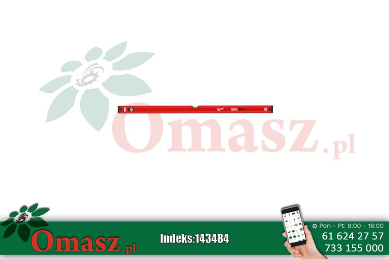 Poziomica 1000mm Miwaukee - magnetyczna 4932464856
