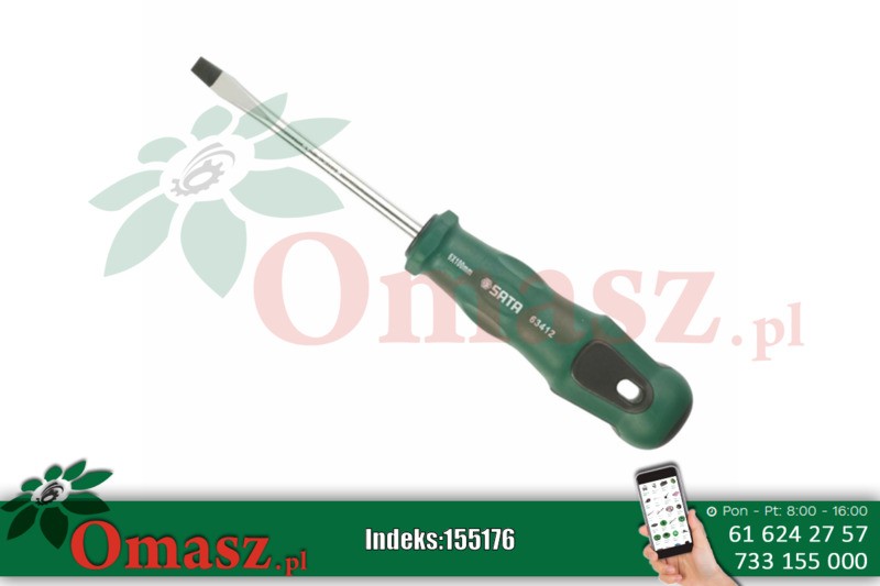 Wkrętak płaski seria T 6,0*38 SATA GL63411