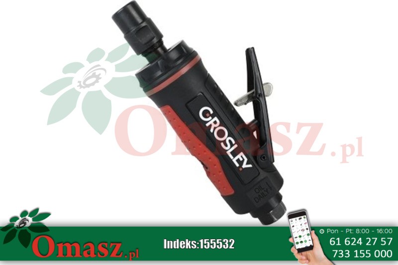 Pneumatyczna szlifierka prosta 6mm GROSLEY GR04001 GR55009