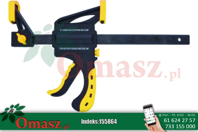 Ścisk stolarski automatyczny 450mm MN-37-324 Modeco