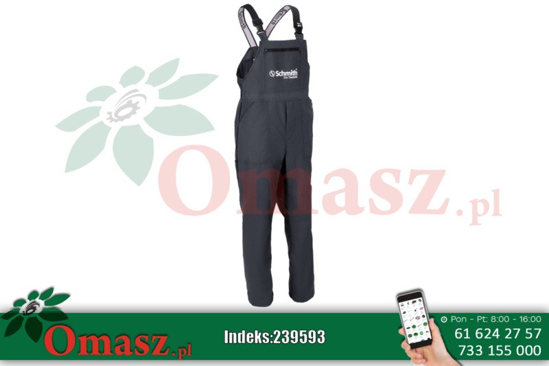 Spodnie robocze ogrodniczki XXL Schmith S1106-XXXL