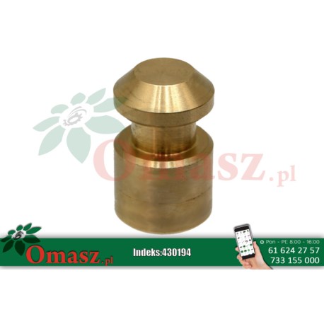 Adapter mosiężny siłownika do zasuwy 5' 6' szambowozu 4050401803