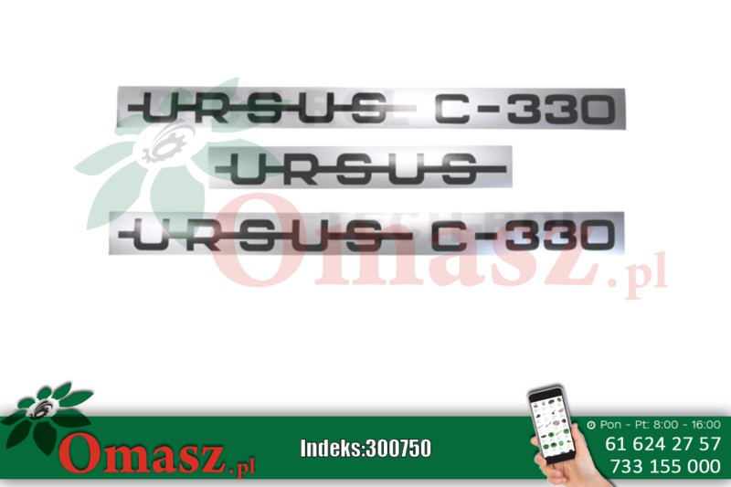 Naklejka URSUS 330 komplet 50/01-767/9