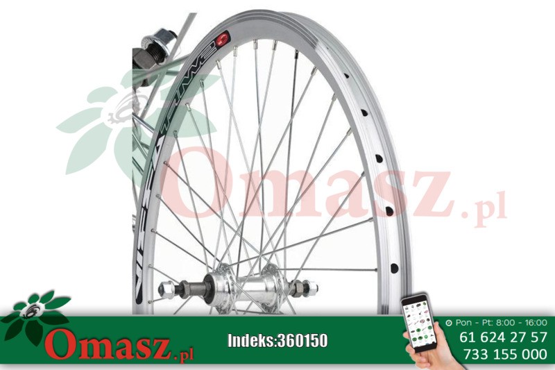 Koło rowerowe 26 cali tył MTB stożek wolnobieg