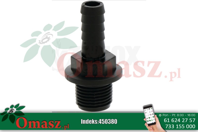 Przyłącze proste węża 71mm 6701032325