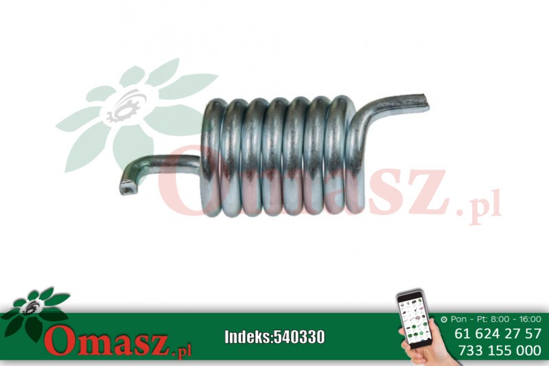Sprężyna blokady mechanizmu różnicowego Zetor 55112530