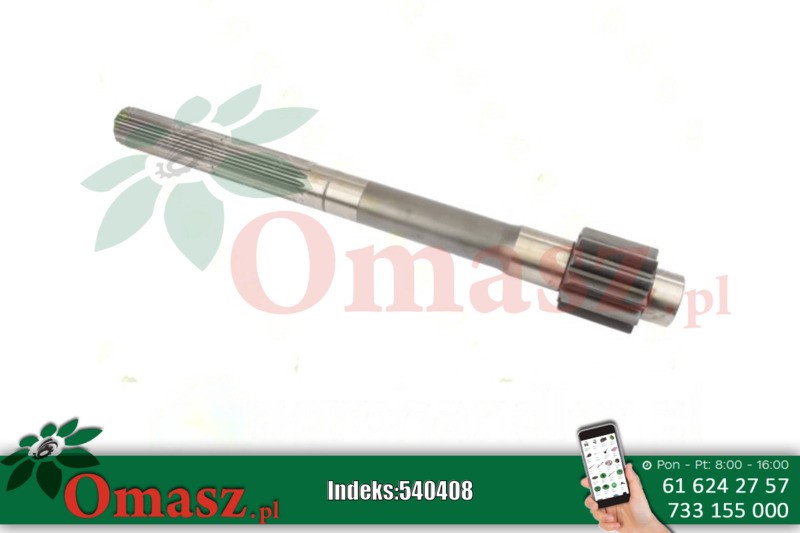 Półoś zwolnicy Z-12, W-70,2 mm Zetor 62112805