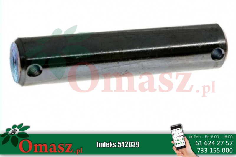Sworzeń wspornika odciągu ramion podnośnika Zetor 72115008