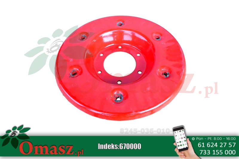 Talerz oporowy Wirax 8245-036-010-340