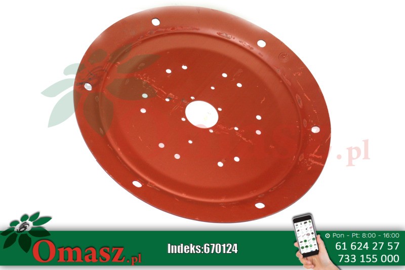 Talerz roboczy duży kosiarki Famarol Z105 5036/01-037/0