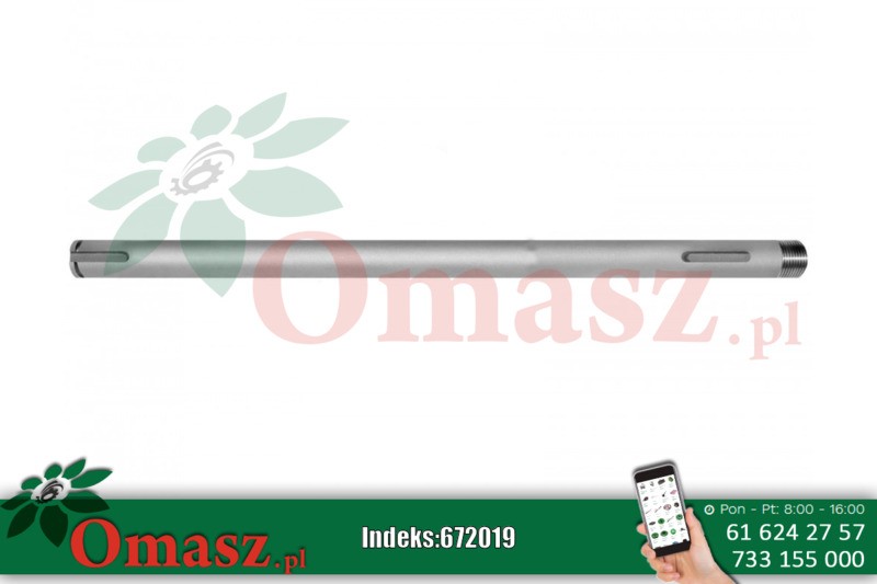 Wał pionowy Mesko Z133 z prawym gwintem 5133/03