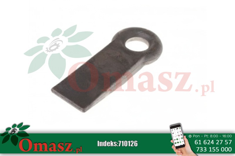 Ucho dyszla do przyspawania 2208010100
