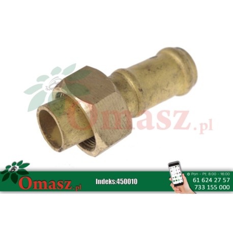 Złącze mosiężne końcówki ssącej kolektora pompy opryskiwacza *25 BS-25 4005/22-953/0