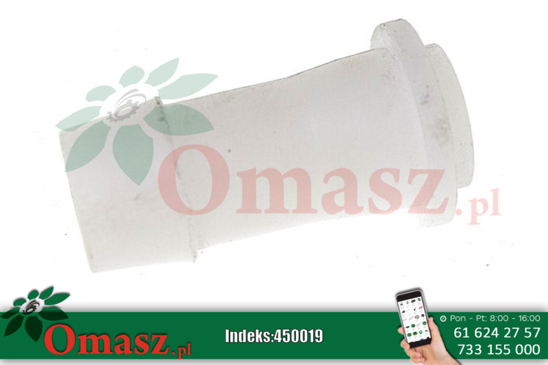 Króciec węża fi 25 mm mocowany na nakrętkę - opryskiwacz ciągnikowy 4034020070