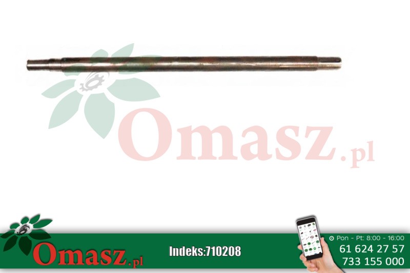Wał napędu rozrzutnika 80cm*30/35mm