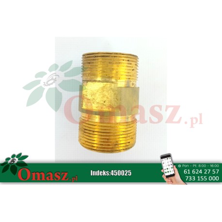 Złącze hydrauliczne BB 33/33*1,5 mosiężne