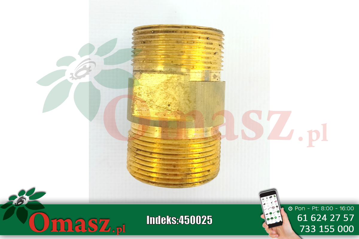 Złącze hydrauliczne BB 33/33*1,5 mosiężne