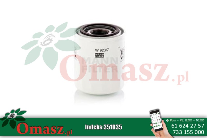 Filtr oleju hydraulicznego Case W923.7