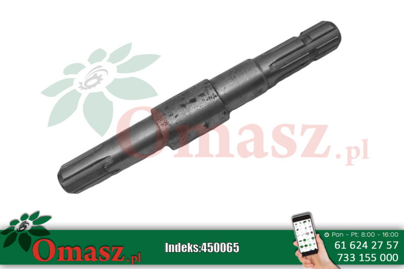 Wałek mimośrodowy, przelotowy pompy opryskiwacz P60 4002/04-066