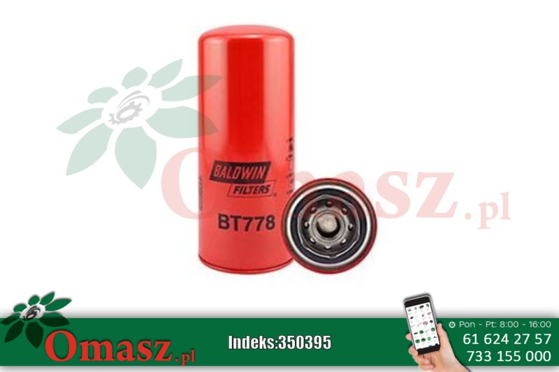 Filtr oleju hydraulicznego BT778