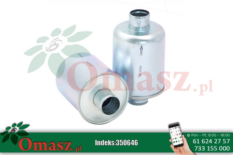 filtr oleju hydraulicznego przepływowy *30mm Renault SR5752