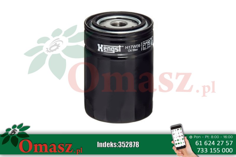 Filtr oleju H17W09