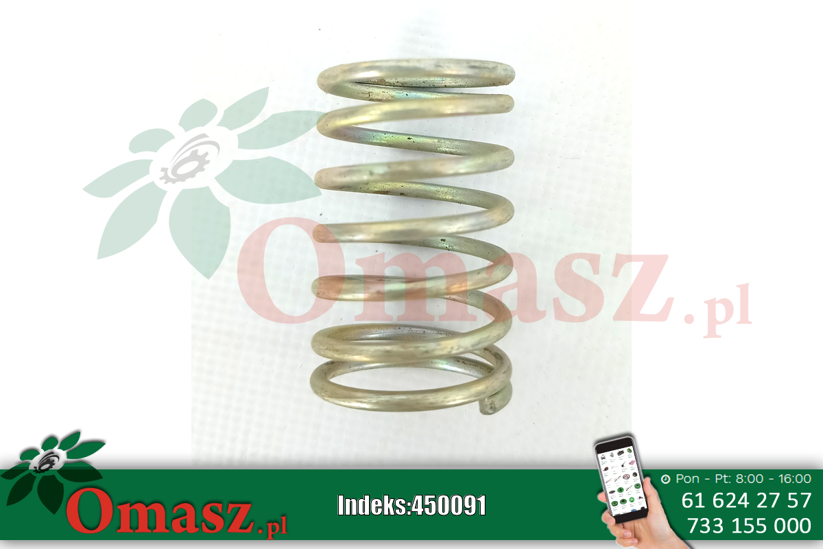Sprężyna opryskiwacza ciagnikowego 2*23*37