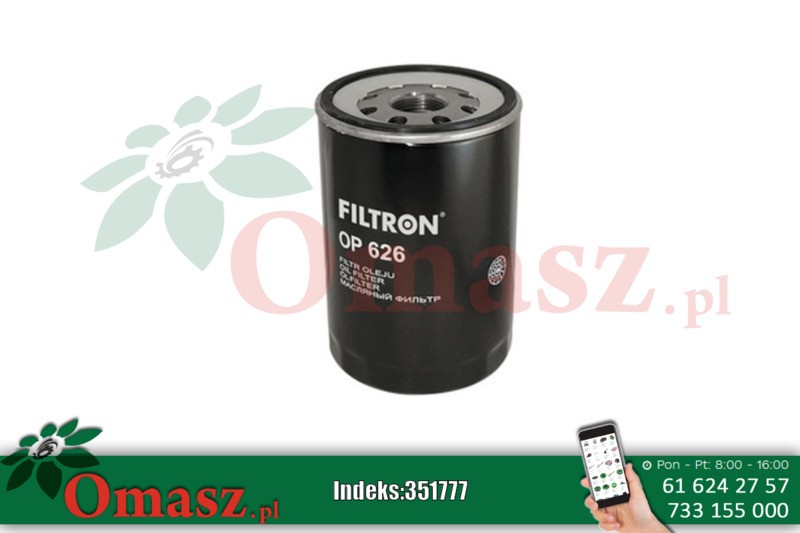 Filtr oleju OP626