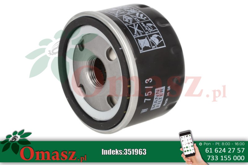 Filtr oleju W75/3
