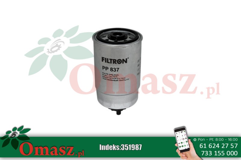 Filtr paliwa PP837