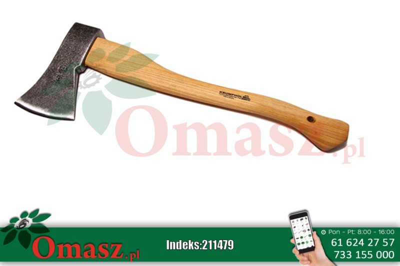 Siekiera 1,6kg Krumpholz z trzonkiem jesionowym