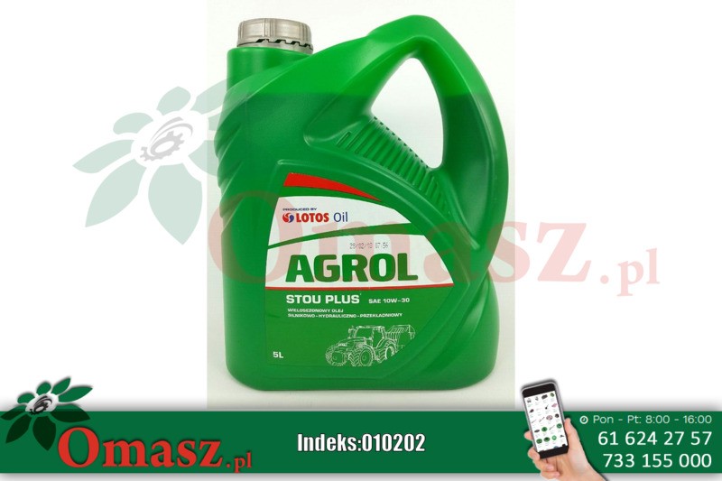 Agrol STOU Plus 10W/30 5l