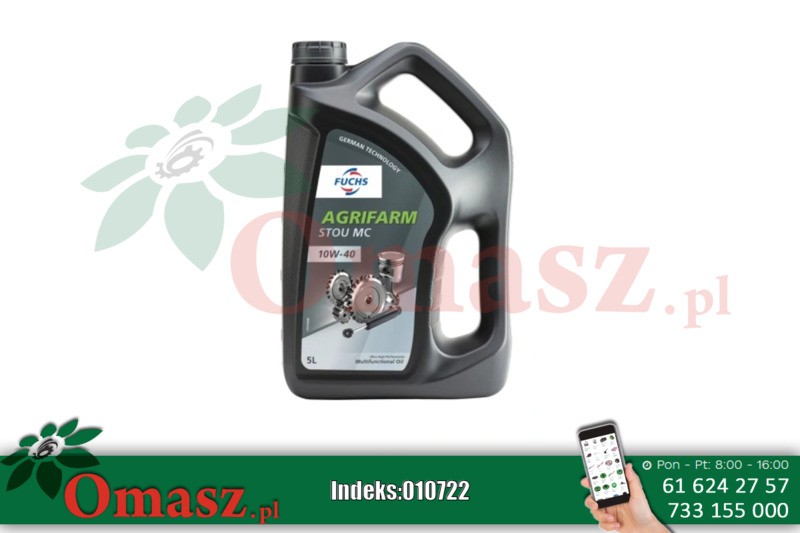 FUCHS Agrifarm Stou 10W40MC 5L