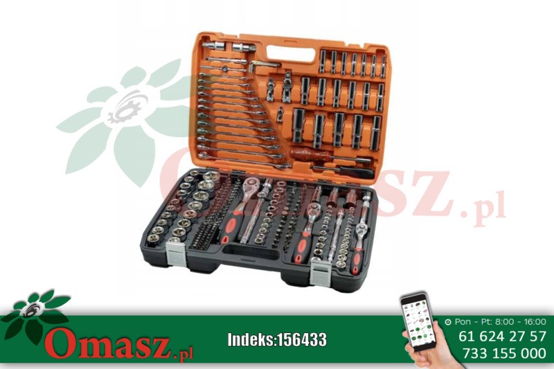 Zestaw kluczy nasadowych 172szt. GR51032