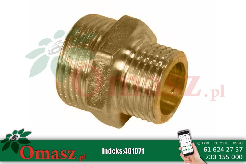 Nypel redukcyjny DN10-15 (3/8-1/2)