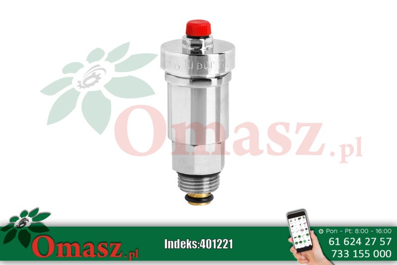 Odpowietrzający DN-15 automat z zaworem