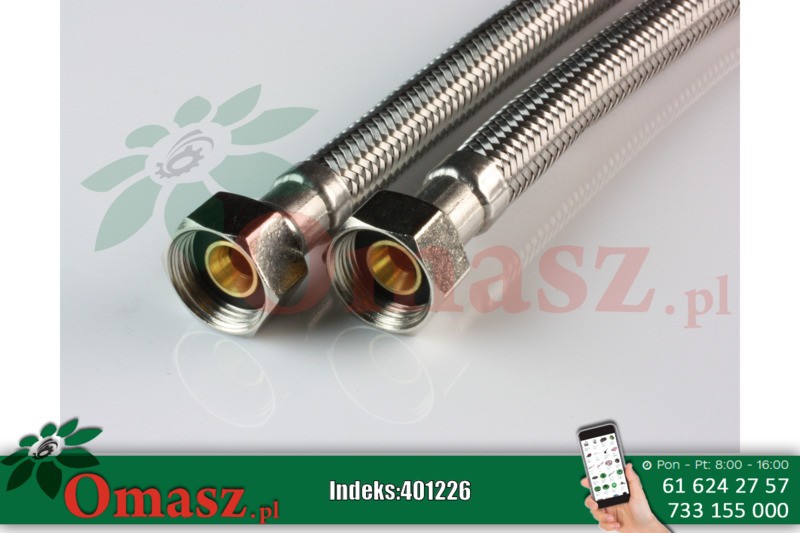 Wąż przyłączeniowy elastyczny L1200 (1/2) typ 3 i 3