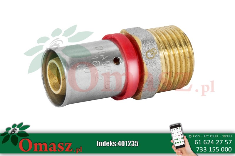Złączka zaciskowa PEX 1/2*20