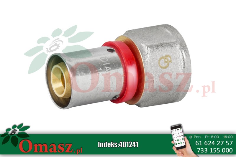 Złączka zaciskowa PEX 3/4*20 DZ