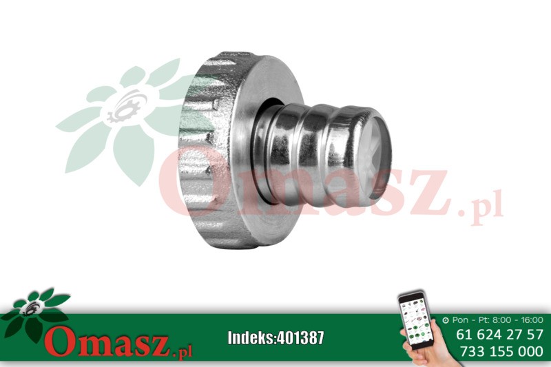Złączka do węża 3/4 20mm chrom