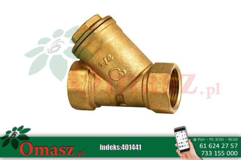 Filtr skośny DN25