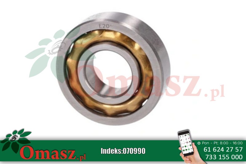 Łożysko E20 DPI 20*47*12 MTZ
