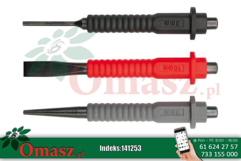 Yato Przecinaki i wybijaki ślusarskie kpl. 3 szt. YT-4713