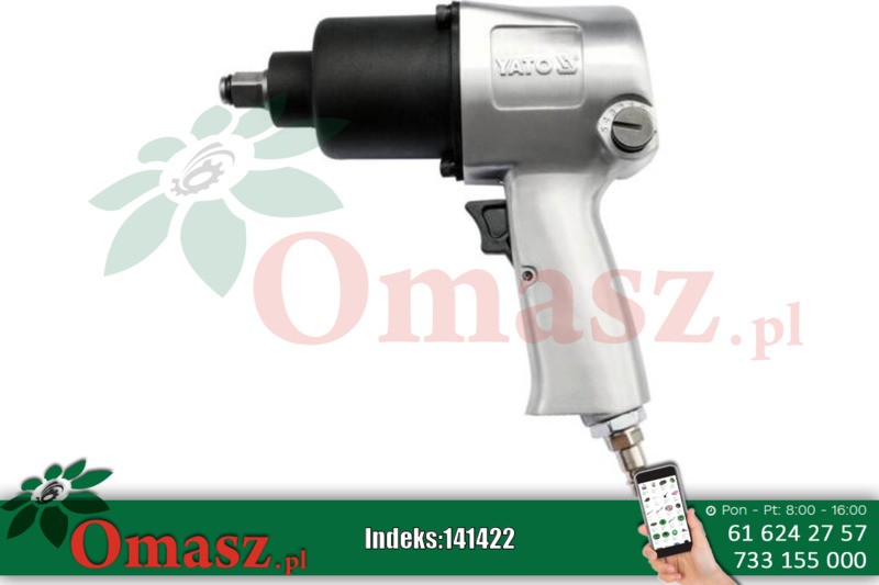 Klucz pneumatyczny 1/2' 550Nm Yato YT-09511