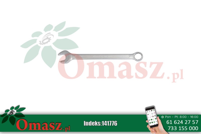 Klucz płasko-oczkowy 1/4' YATO YT-4870