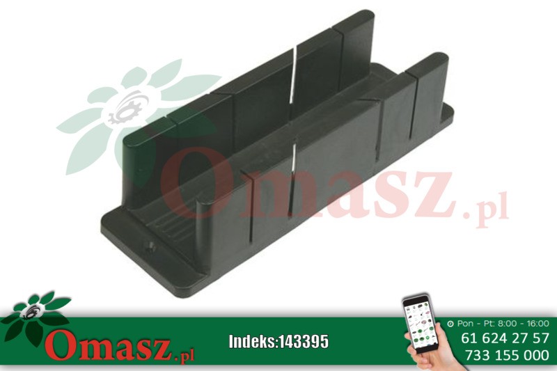 Skrzynka uciosowa plastikowa 280x85x85mm Topex 10A827