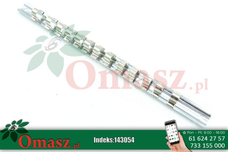 Szyna na 8 nasadek 1/2' długość 230mm KING TONY 8740908