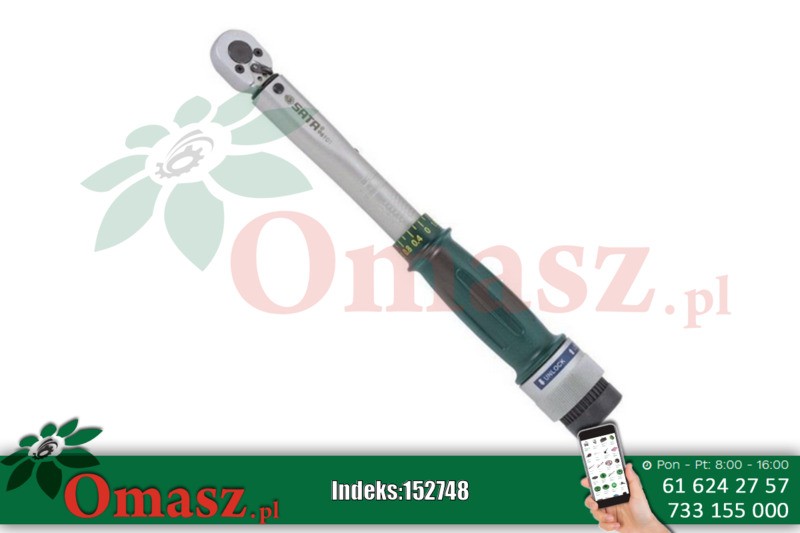 Klucz dynamometryczny 1/4 6 - 30 Nm SATA S96101 mikrometr